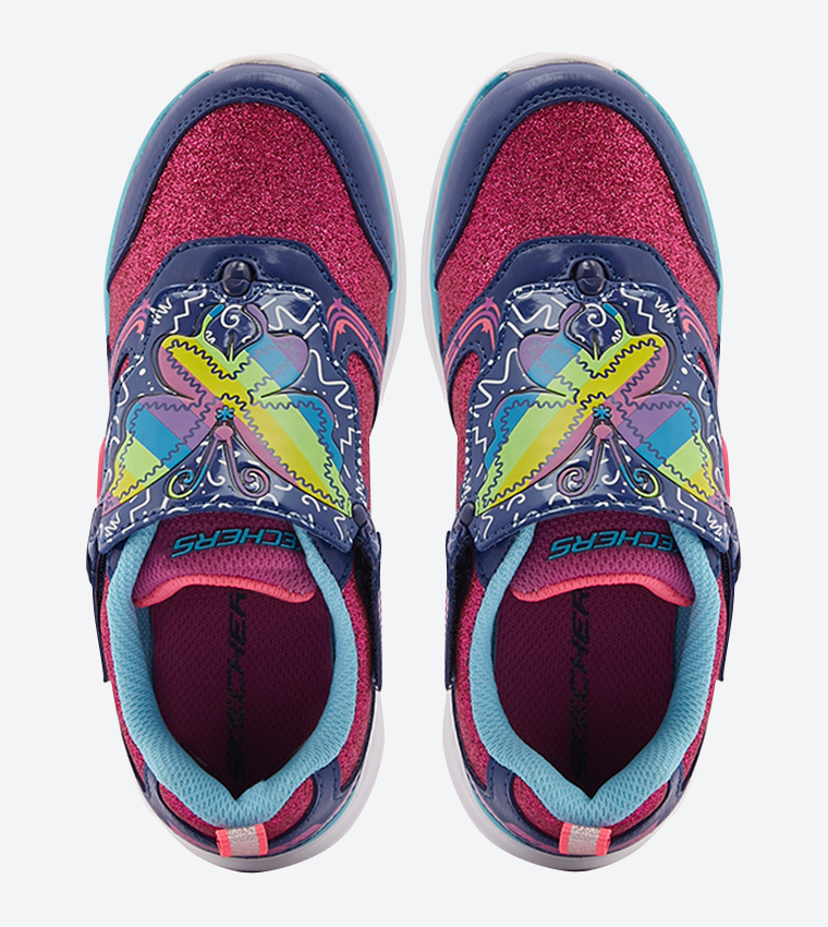 سنيكرز غليمر كيكس بلون كحلي