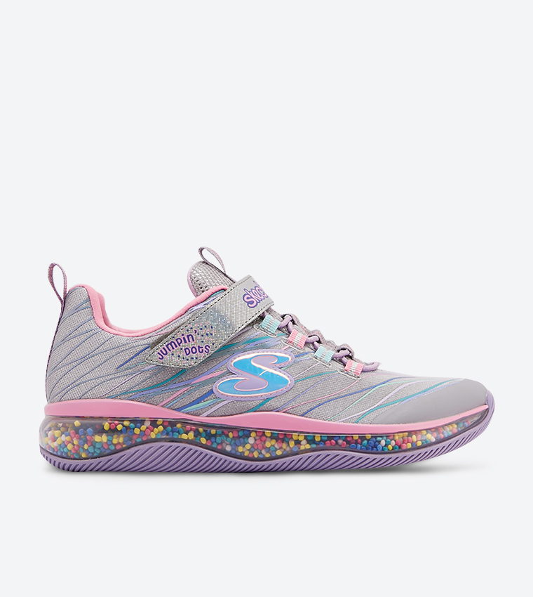 Skechers skech-air jumpin' dots clearance girls' sneakers