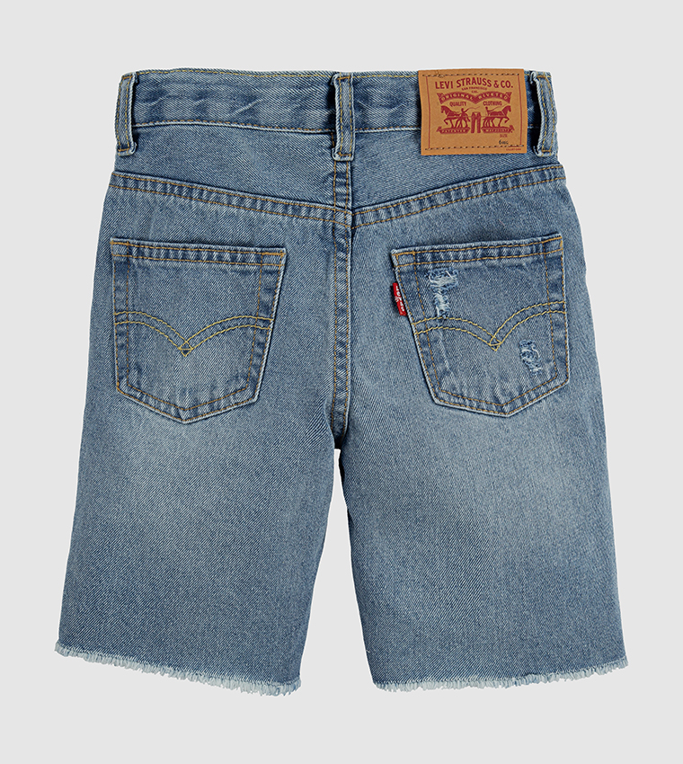 Levi ripped jean on sale shorts