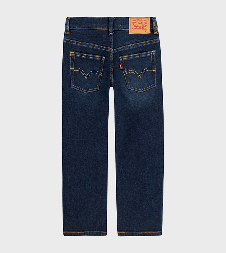 Faded Loose Tapered Fit Jeans