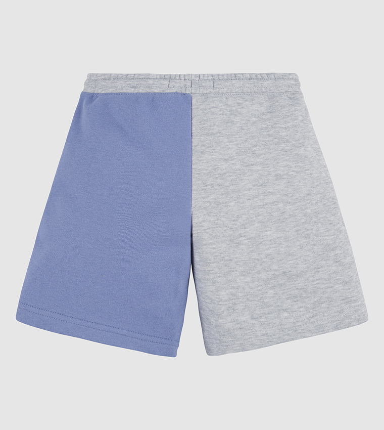 Grey cotton store shorts