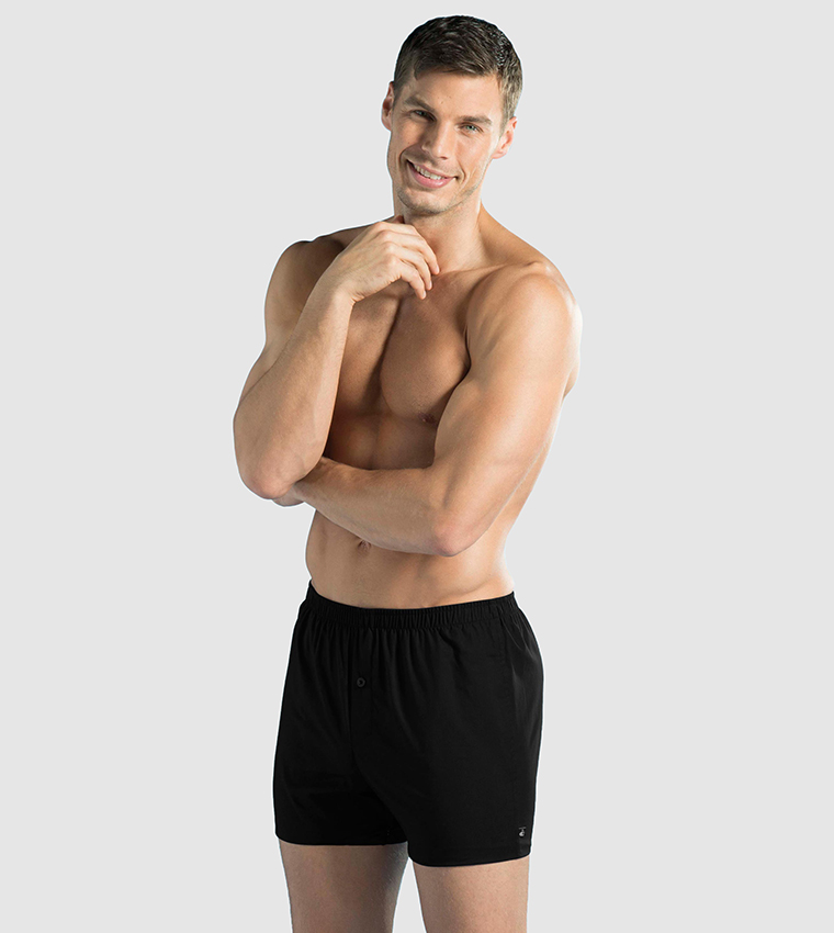 جوكي شورت بوكسر رجالي عبوة من قطعتين - تشكيلة سريعة
