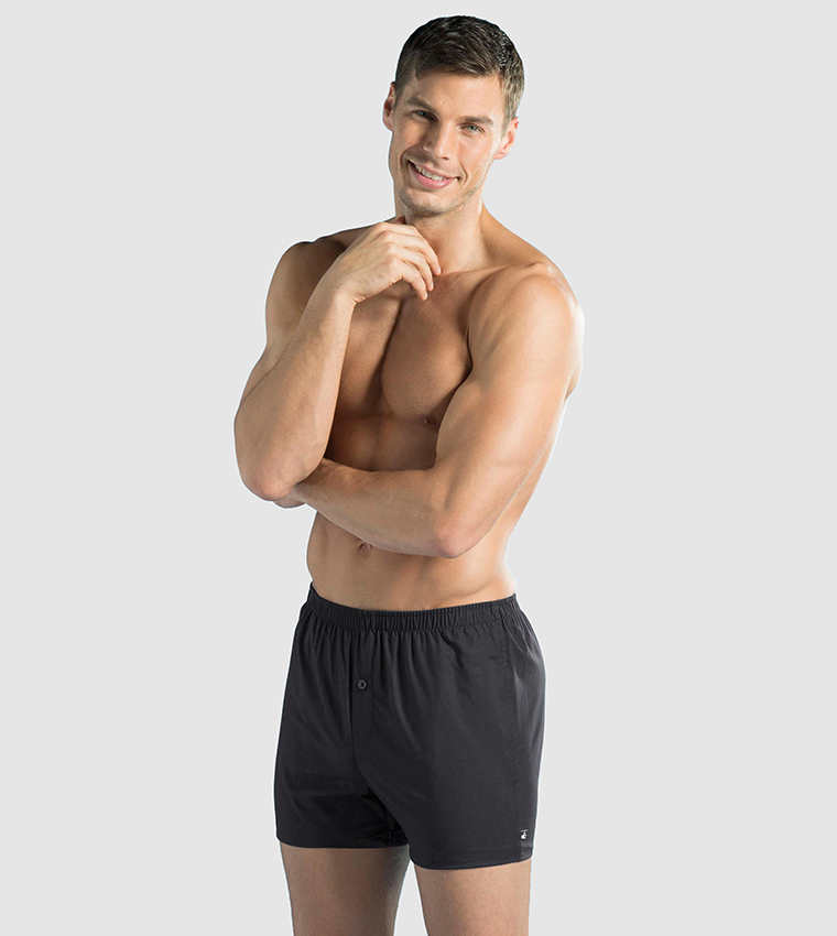 جوكي شورت بوكسر رجالي عبوة من قطعتين - تشكيلة سريعة
