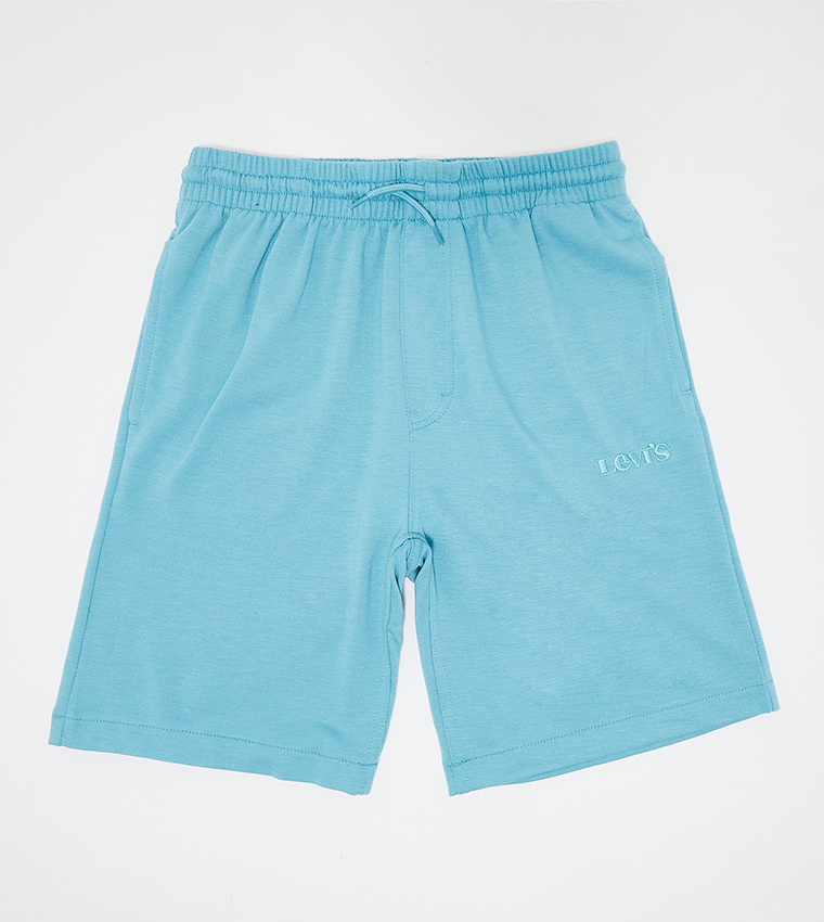 baby blue sweat shorts