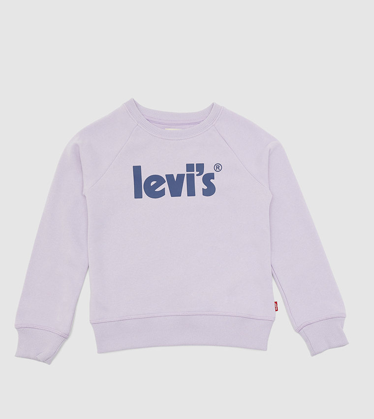 Logo Printed Crew Neck Sweatshirt
