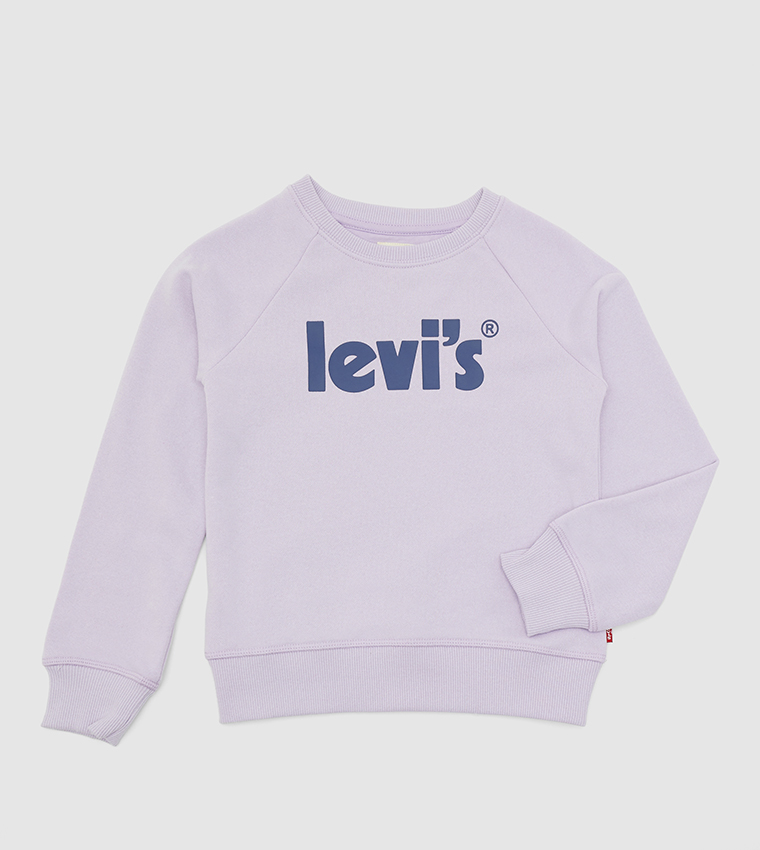 Logo Printed Crew Neck Sweatshirt