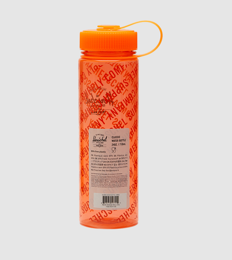 Buy Herschel Twist Top Water Bottle, 530ml In Orange 6thStreet UAE