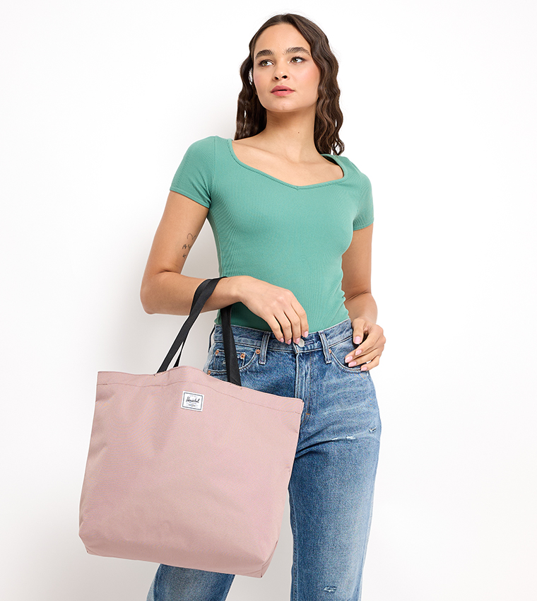 Classic Logo Badge Tote Bag