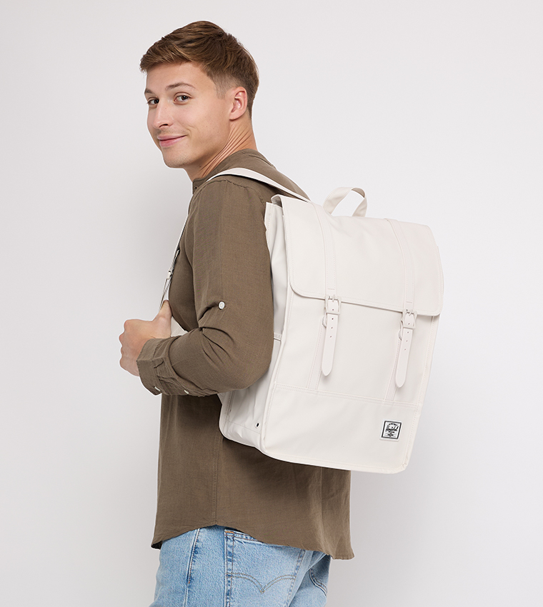 Survey™ Logo Badge Flap Backpack