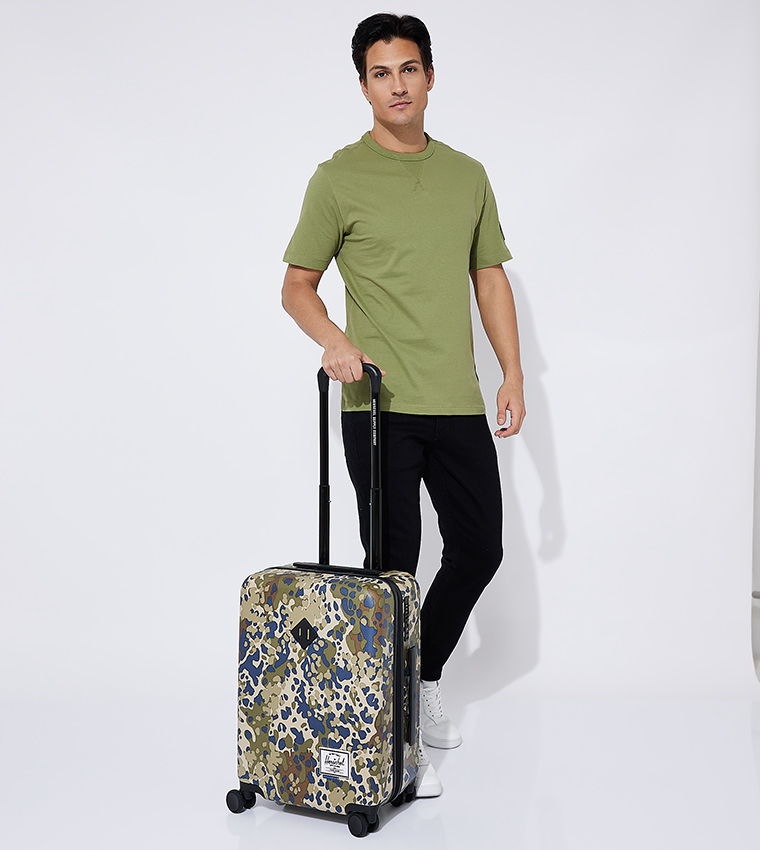 Heritage™ Camouflage Hardshell Large Luggage Trolley