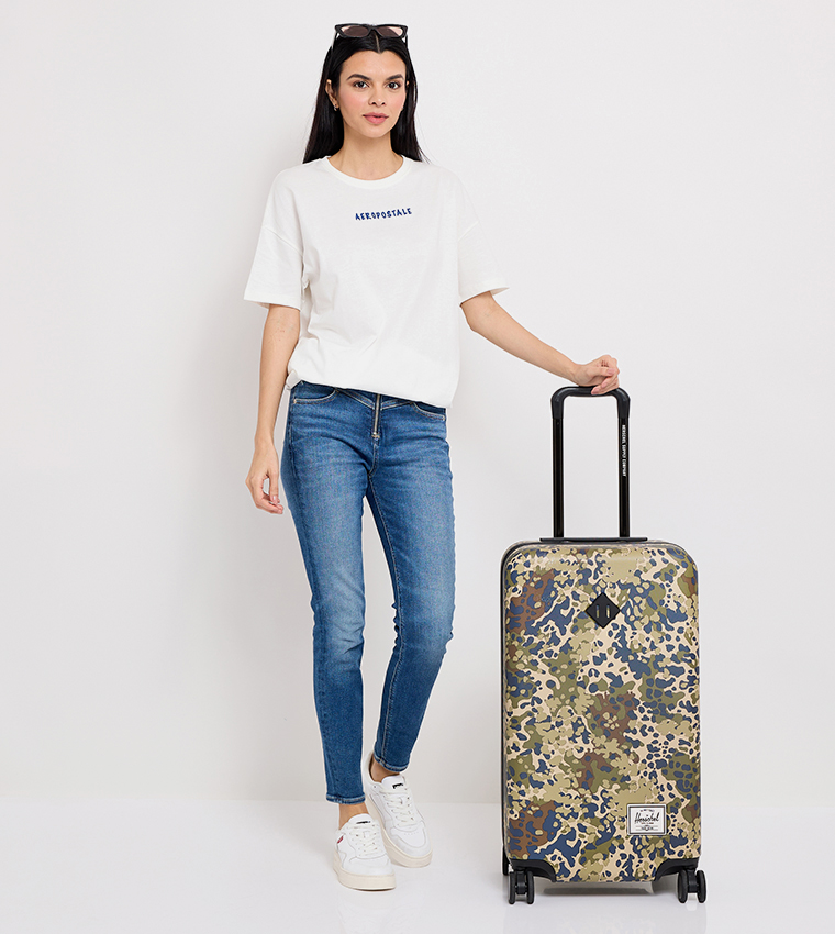 Heritage™ Camouflage Hardshell Medium Luggage Trolley
