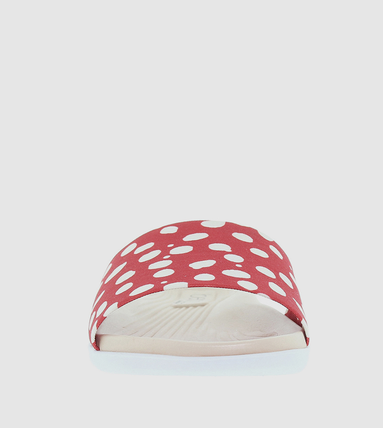 Alvea Printed Open-Toe Slides
