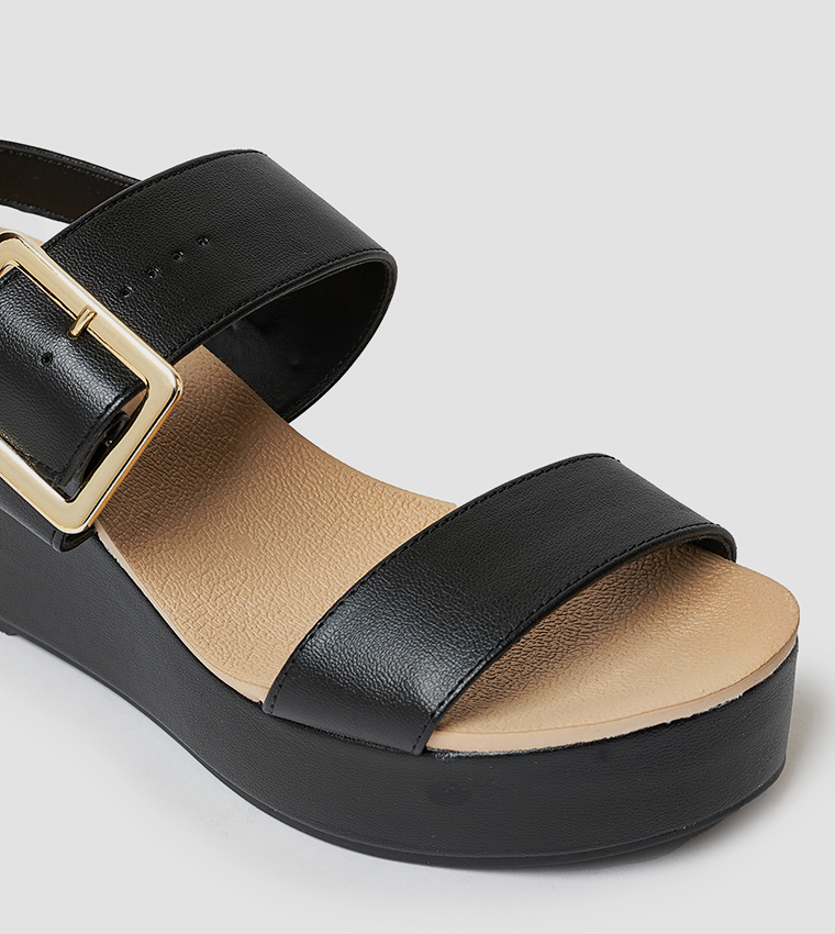 IMOGEN Open Toe Wedges