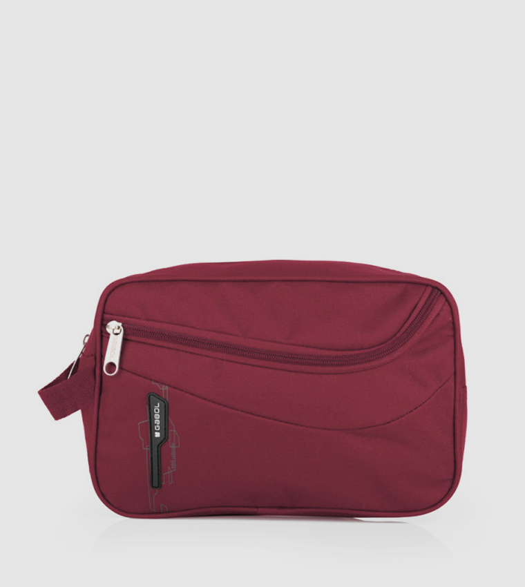 WEEK Zip Around Toiletry Bag