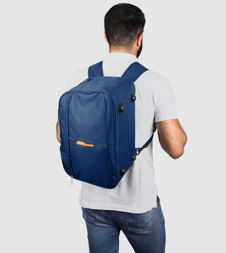 WEEK Logo Detail Convertible Backpack