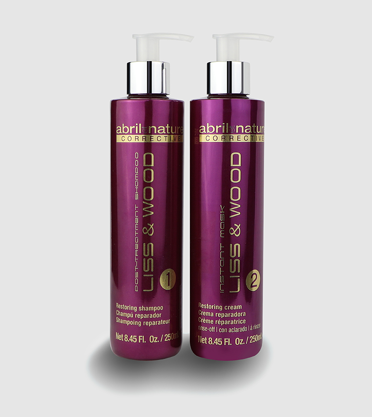 Buy Abril Et Nature Liss & Wood Shampoo 250ml In Multiple Colors