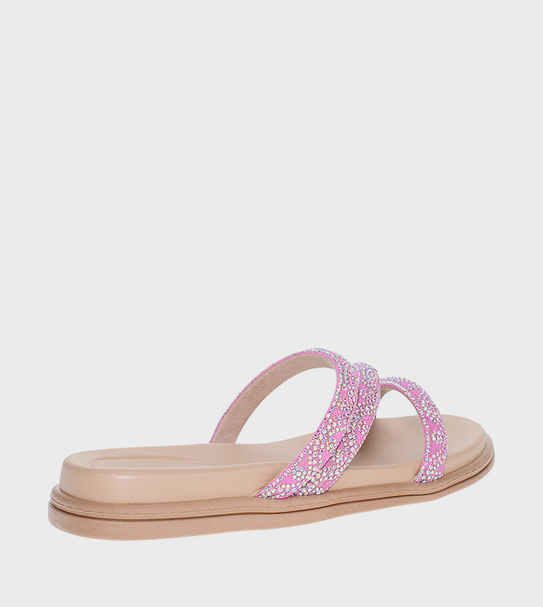 FIADH Embellished Flat Sandals