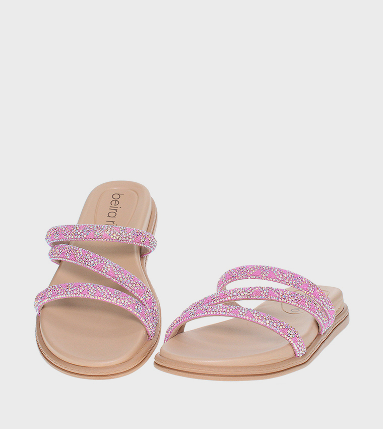 FIADH Embellished Flat Sandals