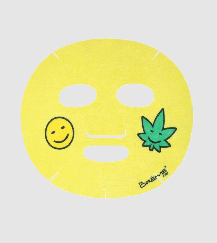 Light Up Skin Animated Face Smile Face Mask
