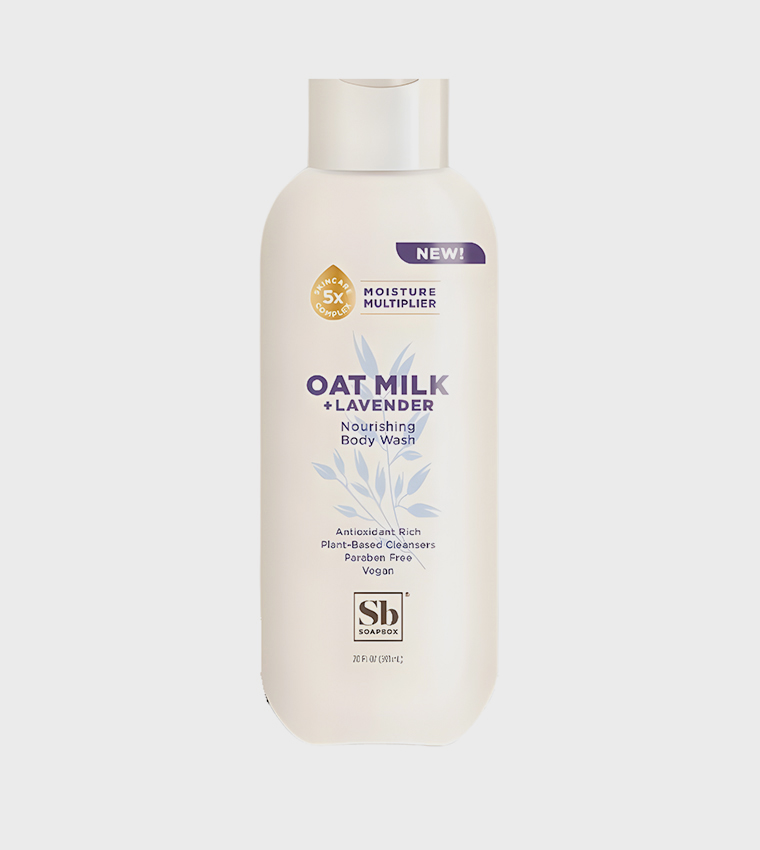 Oat Milk + Lavender Body Wash, 20oz