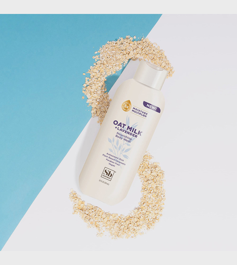 Oat Milk + Lavender Body Wash, 20oz