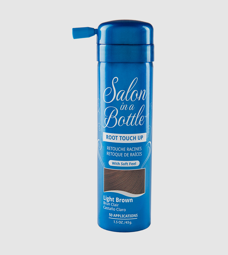 Buy Salon In A Bottle Concealing Hair Spray Light Brown 60ml In