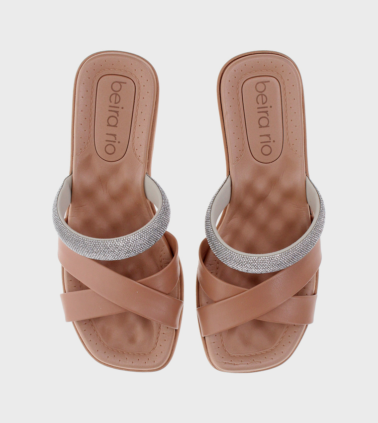 Embellished Wedge Sandals