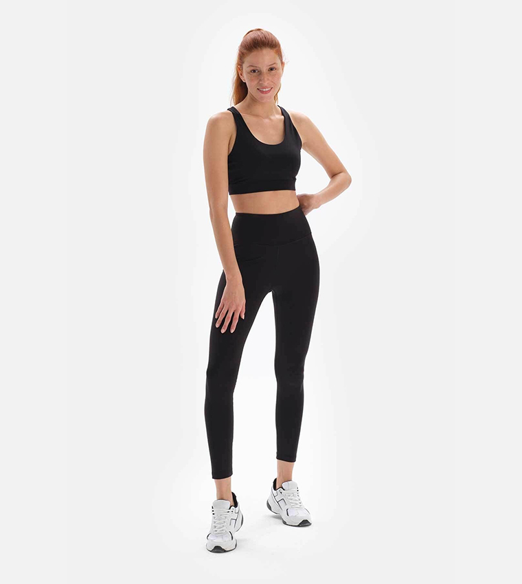 Petite Honeycomb Yoga Leggings