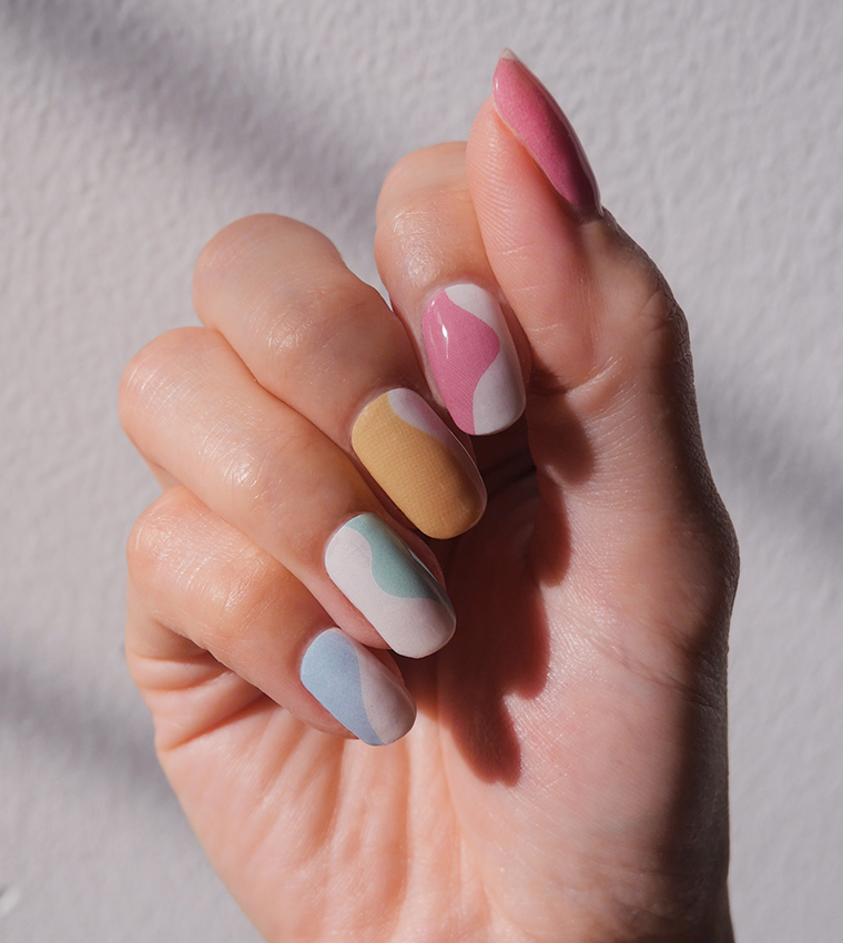Nail Art Wrap - Pastel Deco