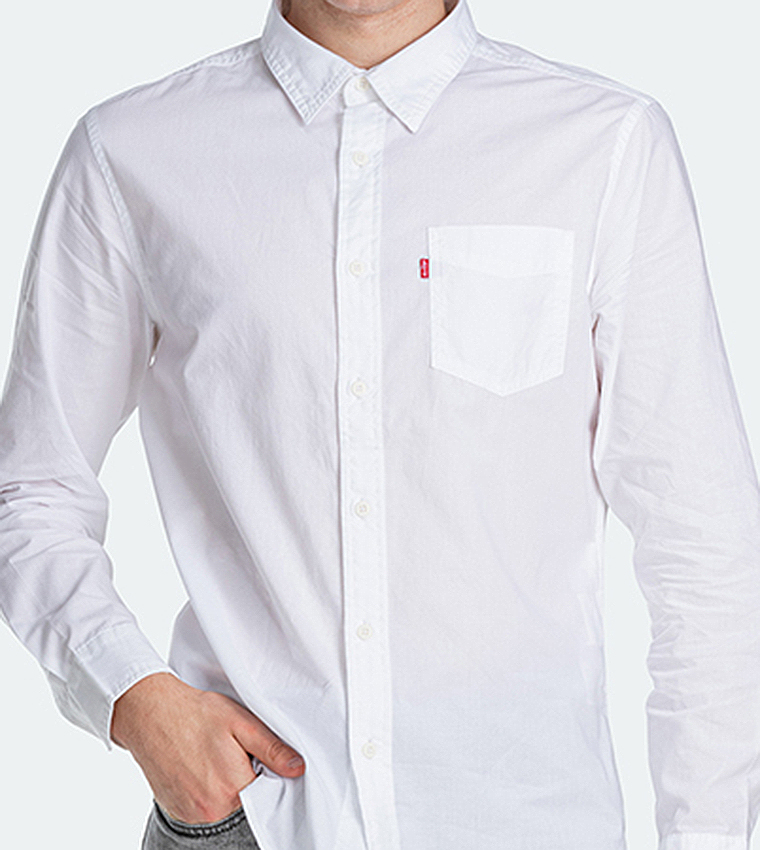 Pocket Detail Standard Fit Shirt
