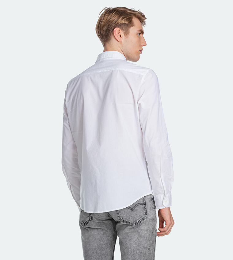Pocket Detail Standard Fit Shirt