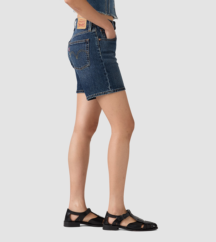 501 Original High Rise Denim Shorts