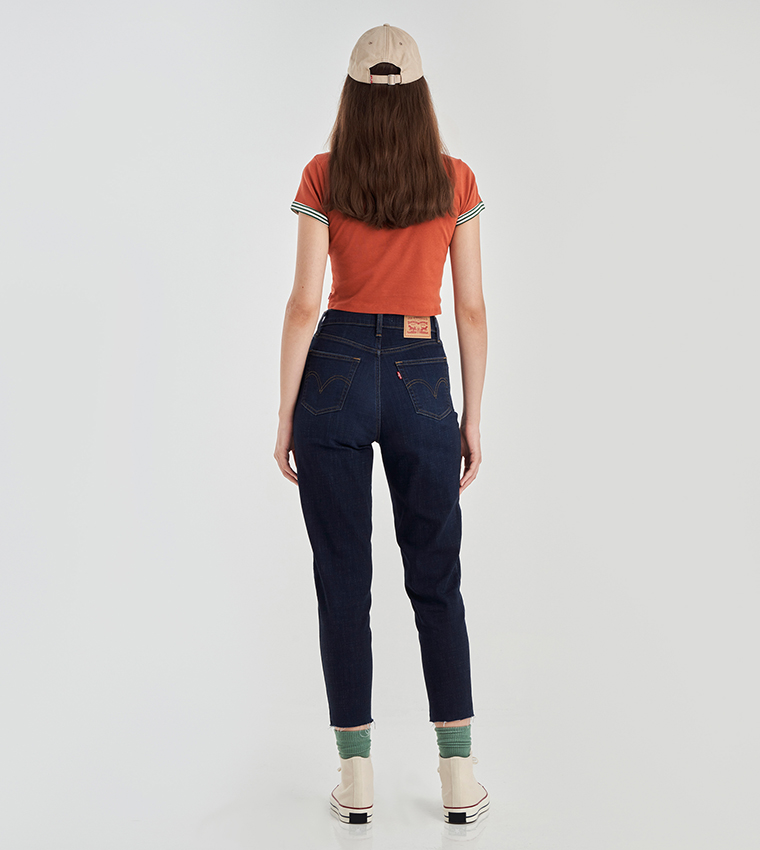 High-Rise Boyfriend Jeans