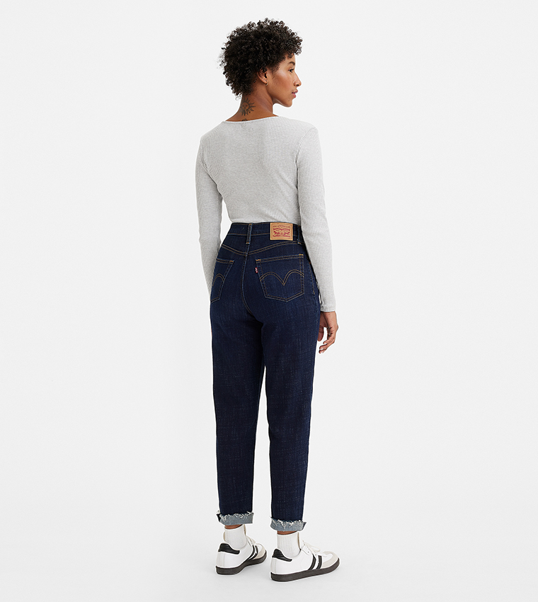 High-Rise Boyfriend Jeans