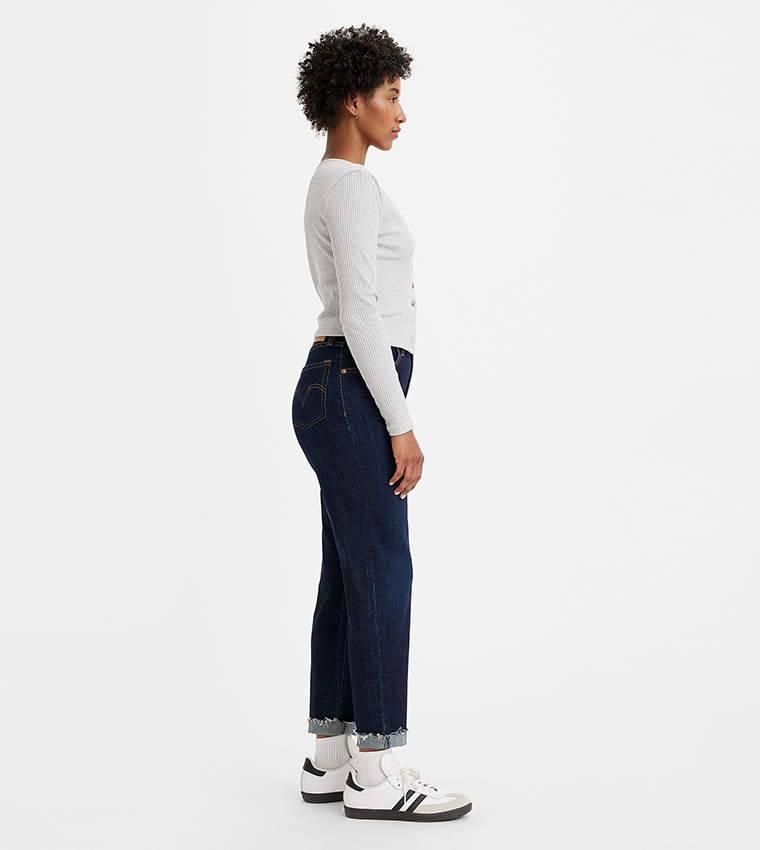 High-Rise Boyfriend Jeans