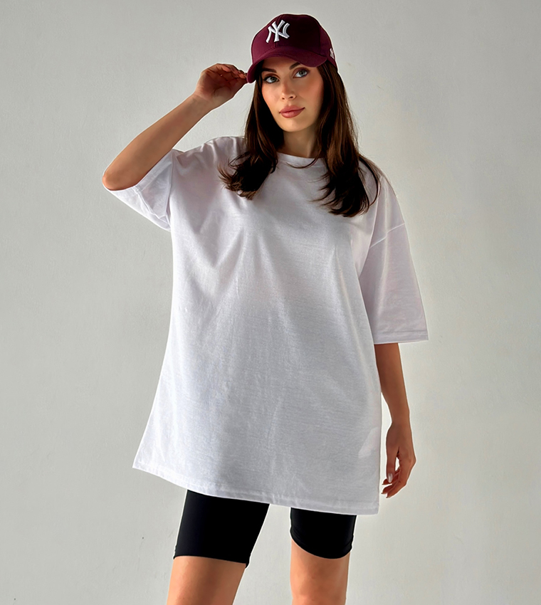 Solid Oversized T-Shirt