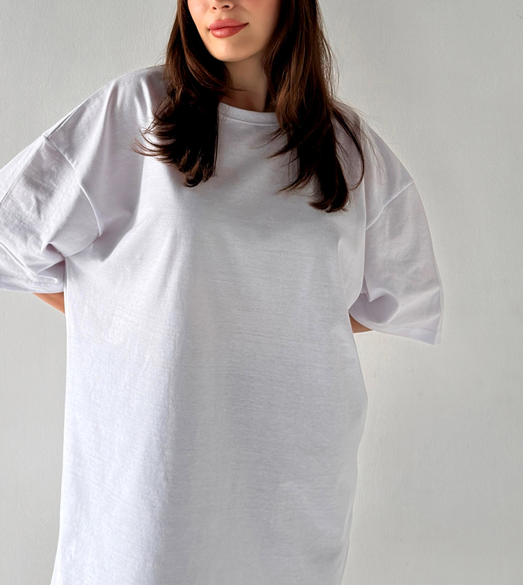 Solid Oversized T-Shirt