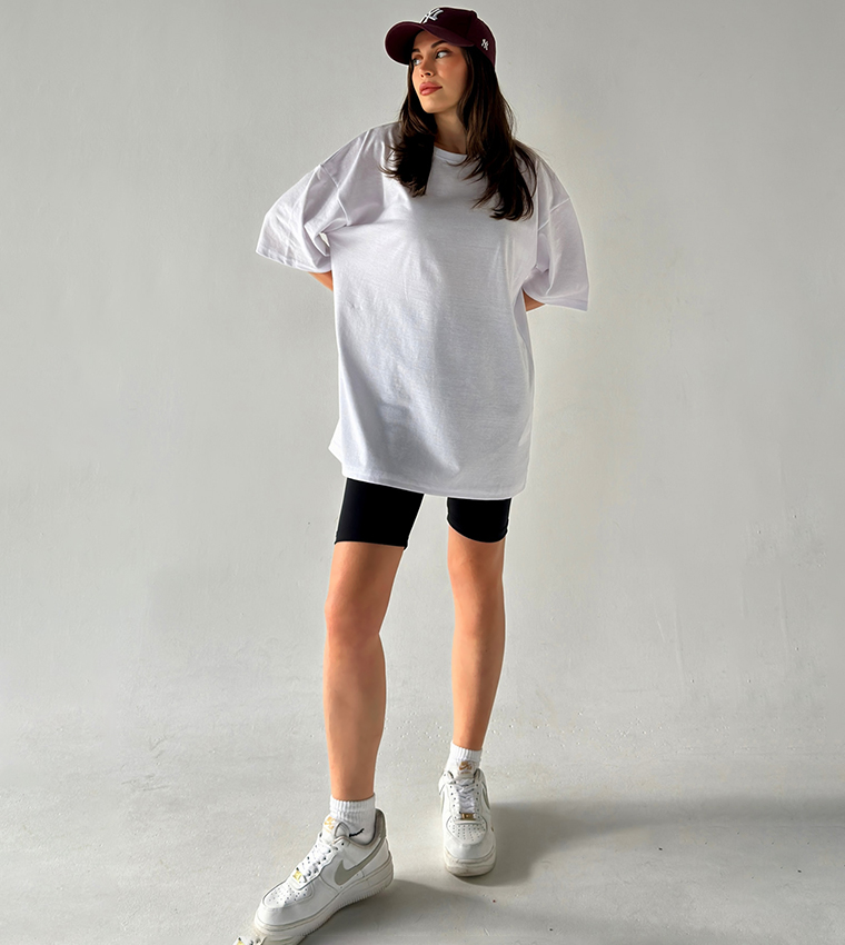 Solid Oversized T-Shirt