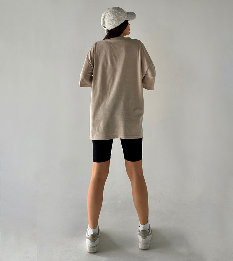 Solid Oversized T-Shirt