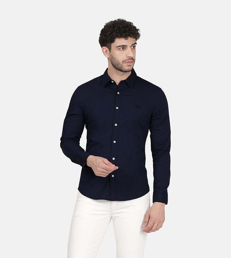 Battery Housemark Slim Fit Shirt