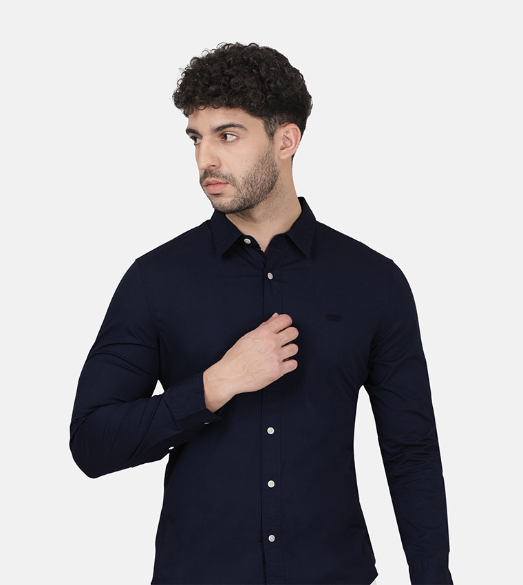 Battery Housemark Slim Fit Shirt