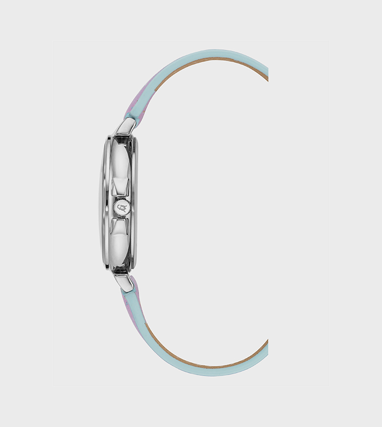 Monogram Logo Dial Analog Watch