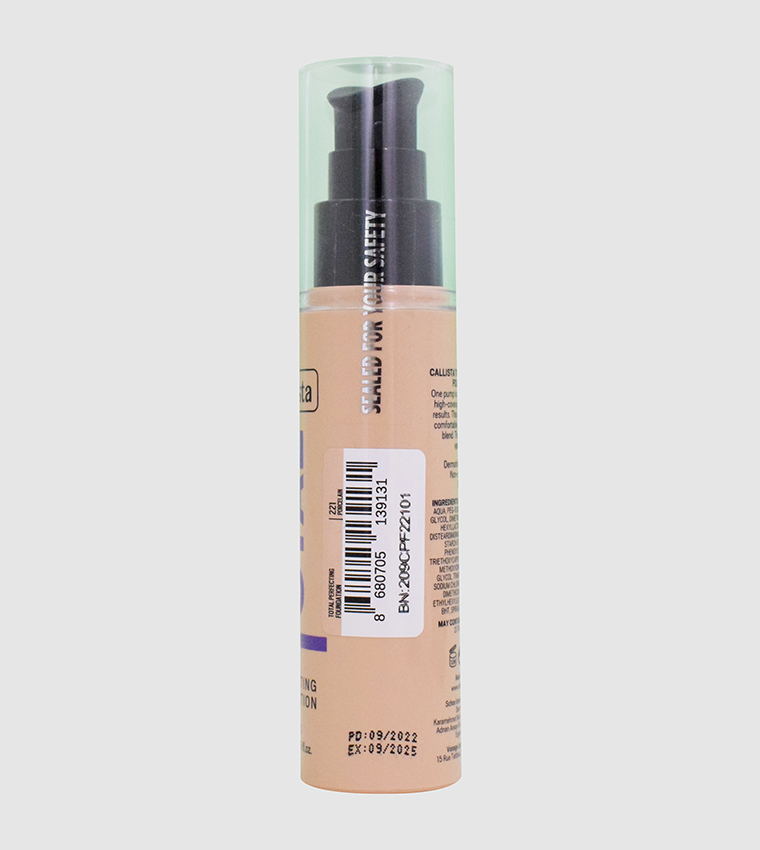 Total Perfecting Foundation 221 - Porcelain, 30ml