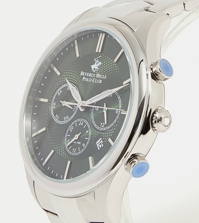 Stainless Steel Analog Watch