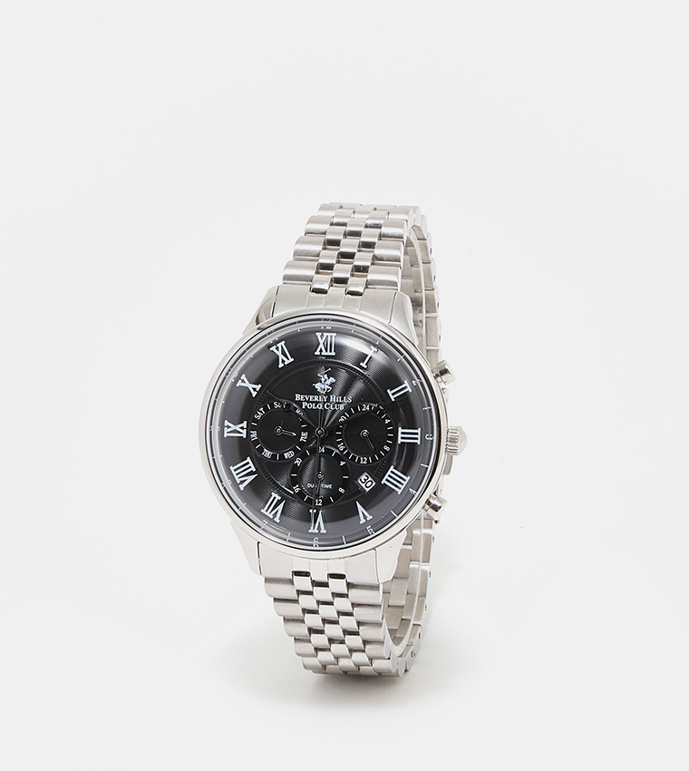 Stainless Steel Analog Watch