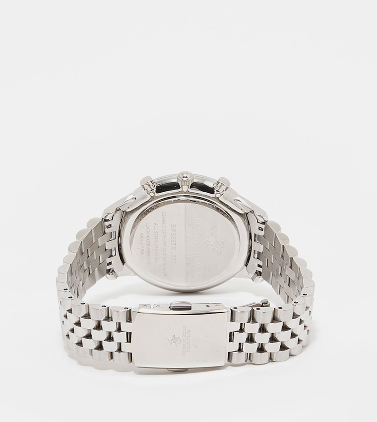 Stainless Steel Analog Watch