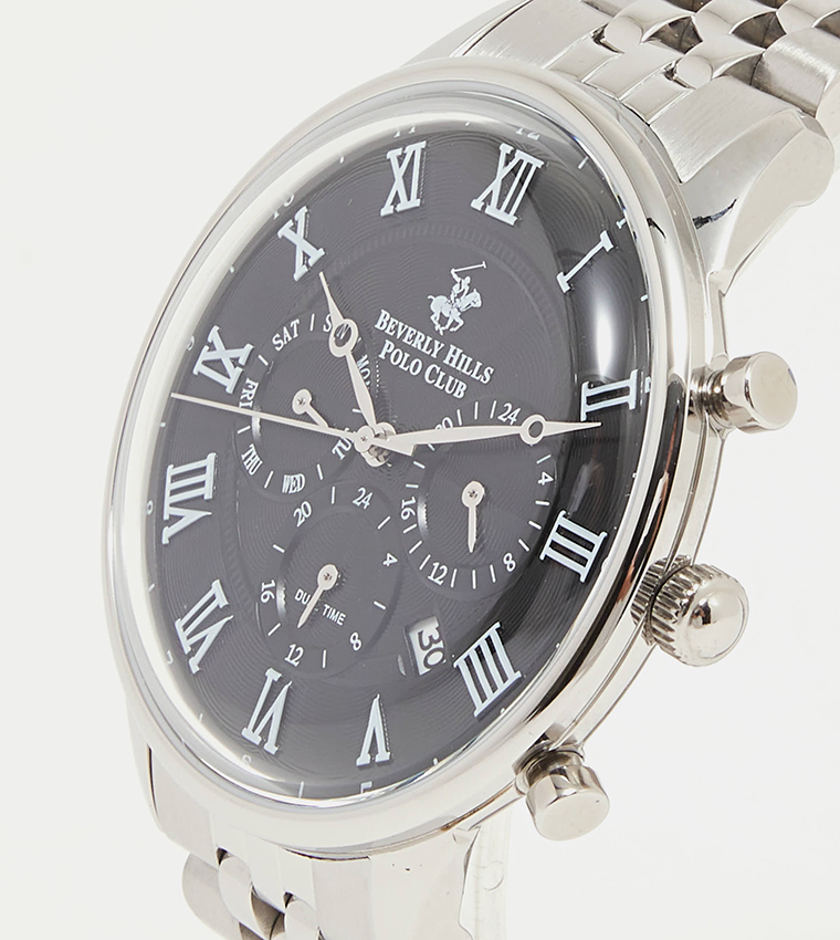 Stainless Steel Analog Watch