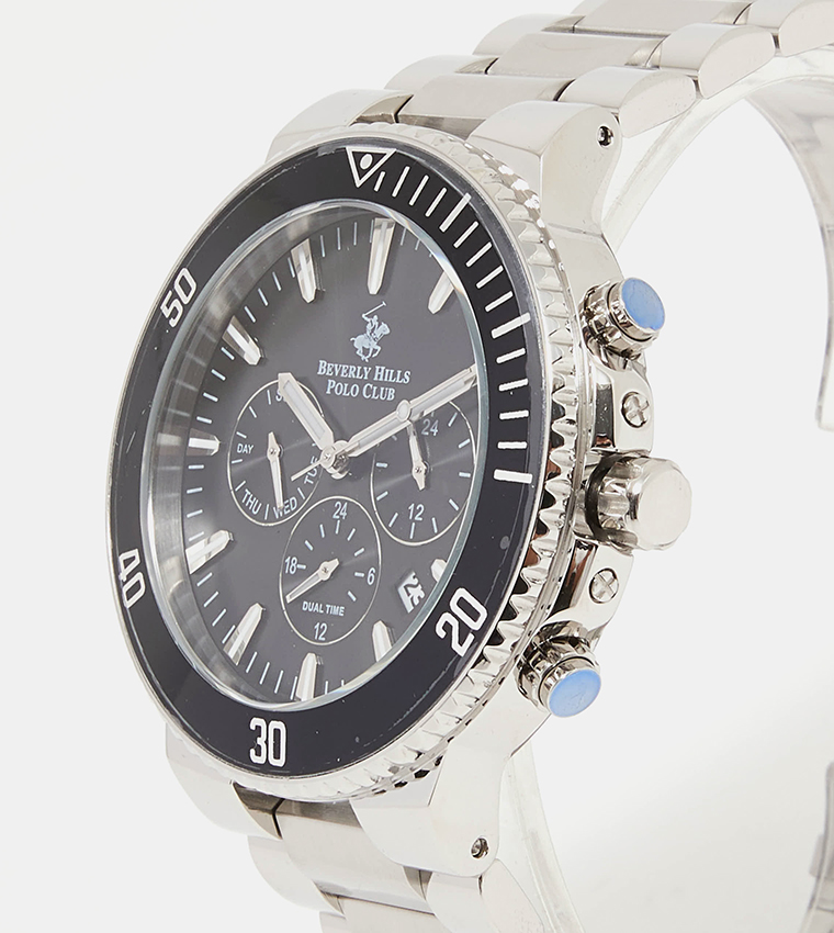 Stainless Steel Analog Watch