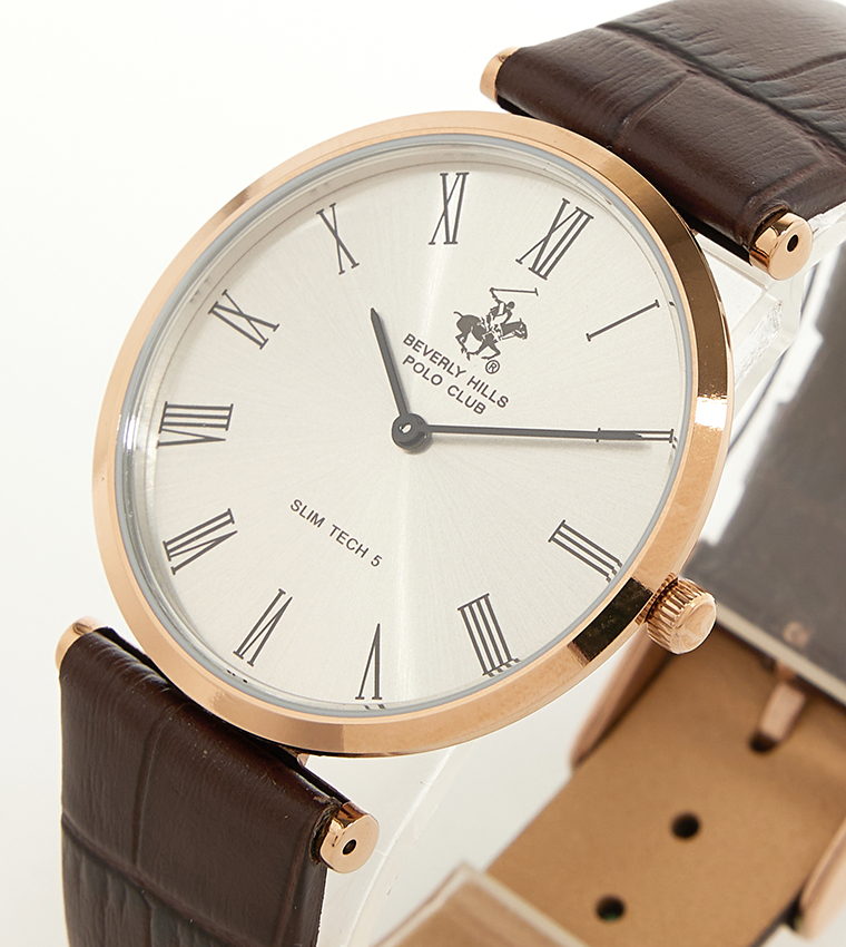 Round Dial Analog Watch