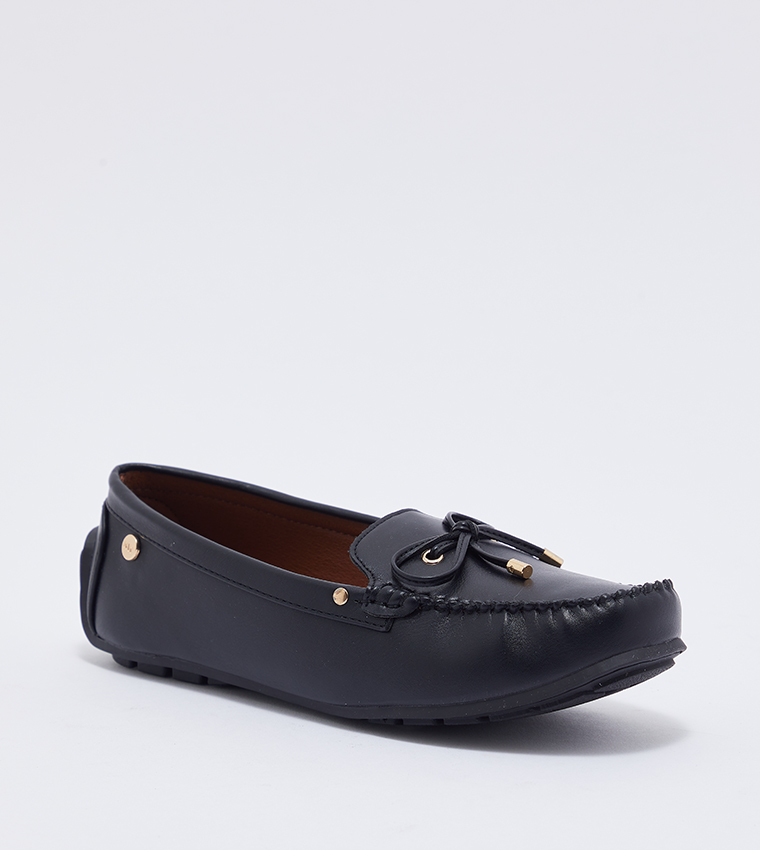 Buy Nine West AMELIA FLO Flat Loafers In Black 6thStreet Bahrain